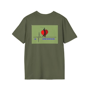 Heart Warrior T-Shirt, Golf, CHD Awareness, Casual Tee, Unisex Shirt, Heart Disease Supporter Apparel