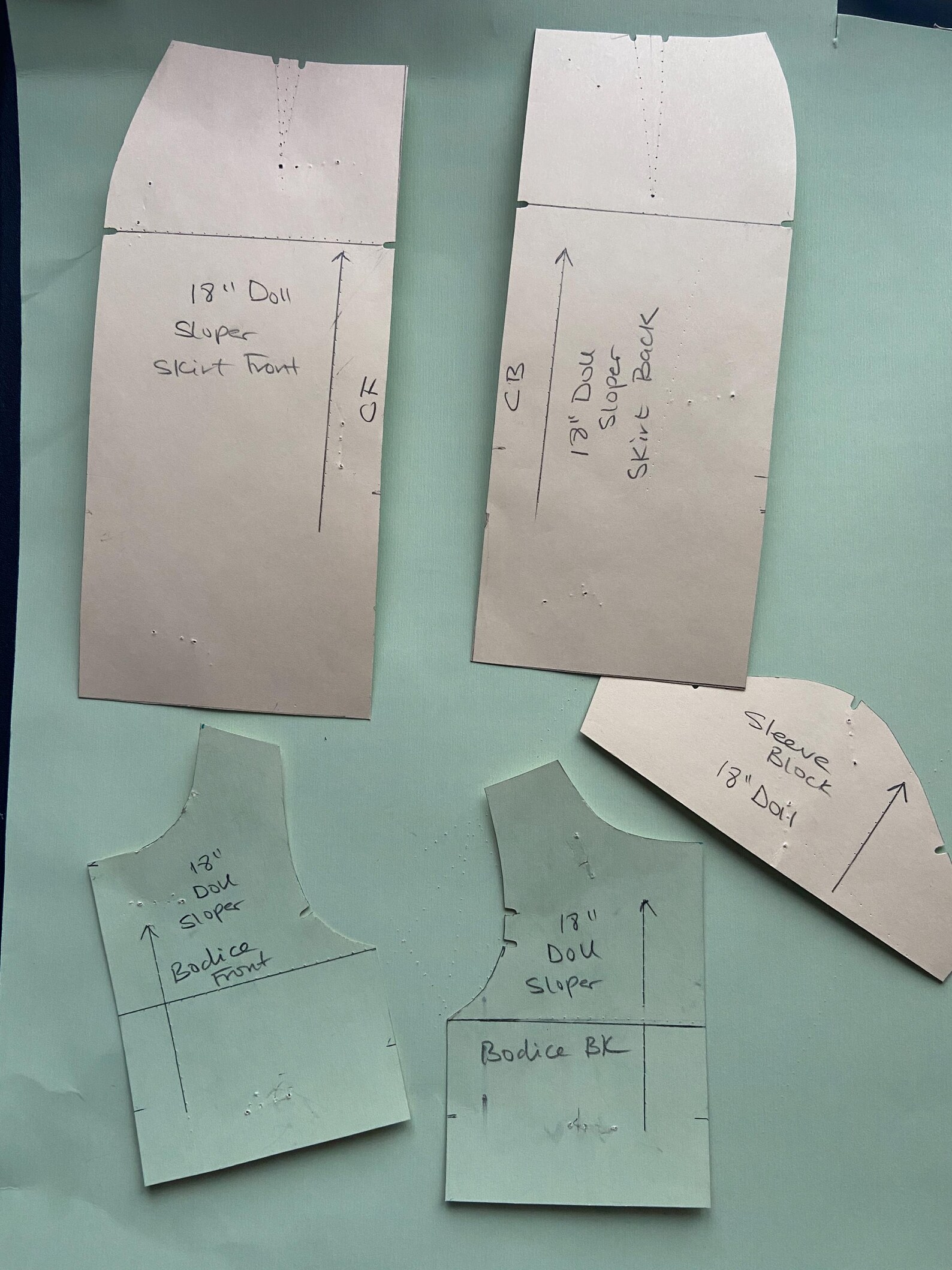 Pattern Sloper Bottom 18