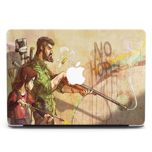 Apocalypse Survival Game Art Charakter Waffen MacBook Hülle für MacBook Air 13 15 M3 M2 M1 Pro 14 16 2024 2023 MacBook Pro Hard Shell Cover