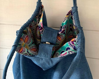 Reversible shopping Bag Sewing Pattern