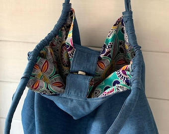 Reversible shopping Bag Sewing Pattern