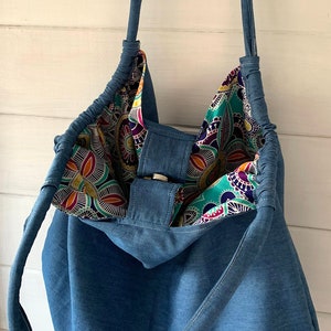 Reversible shopping Bag Sewing Pattern
