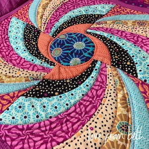 Vortex Quilt Block Pattern