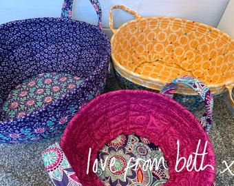 Project Baskets PDF sewing pattern