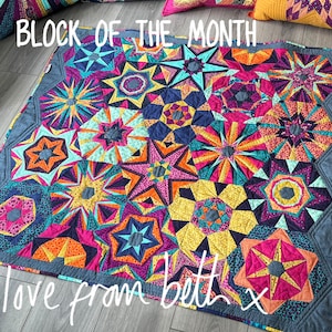 Hexi - Kali Block of the Month - Blocks One to Three