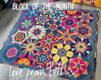 Hexi - Kali Block of the Month - Blocks One to Three