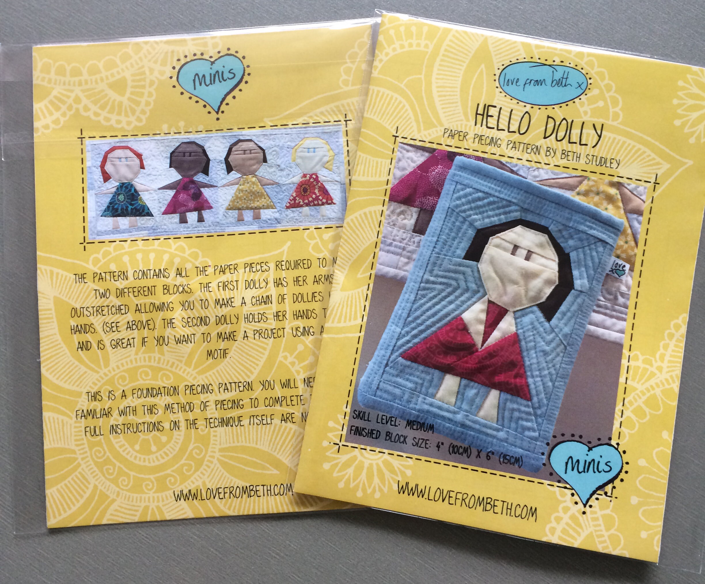 Hello Dolly - Printed Sewing Pattern - Etsy