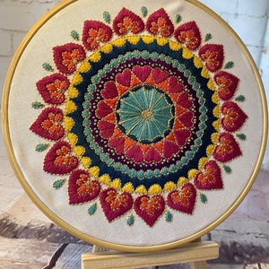 DIY Embroidery Craft Kit. Beginner friendly. Choose from Starflower, Sunflowers, Doodle Daisy or Radiance image 10