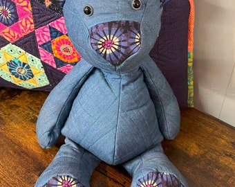 Patchwork Ted Sewing Pattern