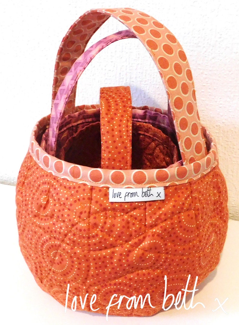 Pumpkin Bags PDF sewing pattern image 4