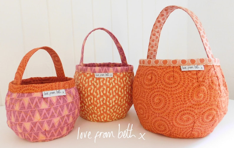 Pumpkin Bags PDF sewing pattern image 5