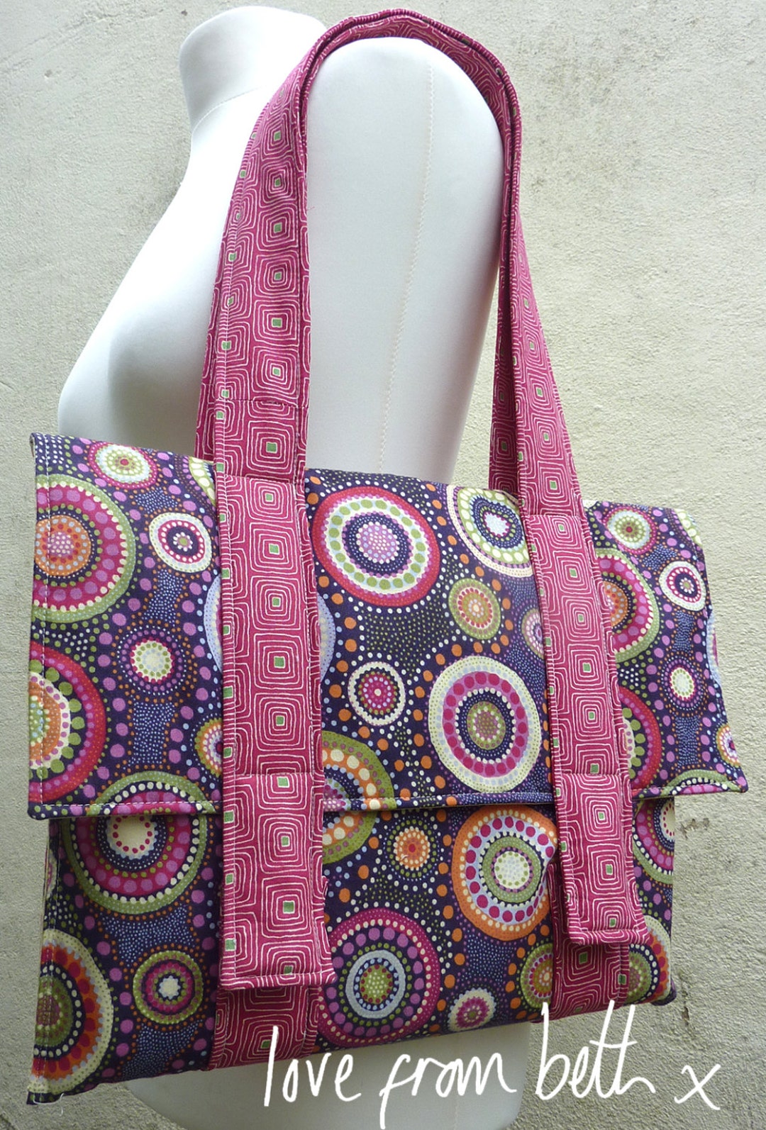Quilted Satchel Sewing Pattern - Etsy