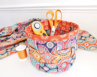 Woven Basket Sewing pattern