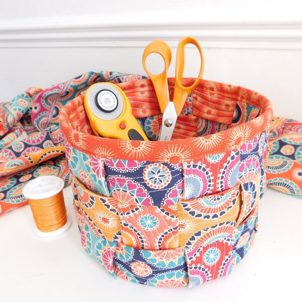 Woven Basket Sewing pattern