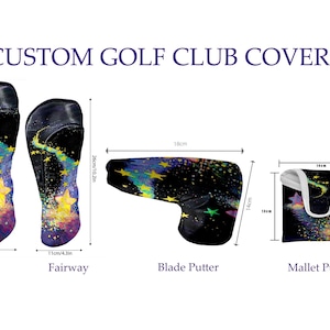 Custom Golf Club Covers-High-grade and Durable Protection with Luxurious Lining| Gifts of Gratitude & Love