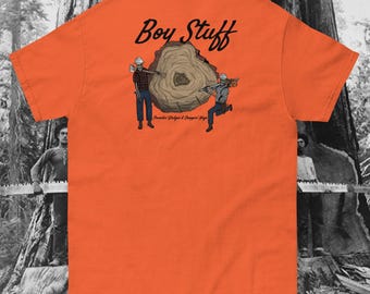 Logger shirt. Timber Faller Skeleton Tee