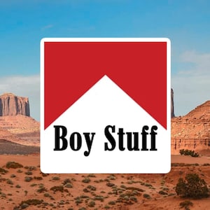 Adesivi Marlboro / Adesivo Vintage Marlboro Man Cowboy Boy Stuff Premium Vinyl
