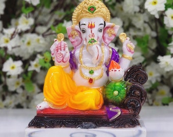 ガネーシャ像 2.6インチ / 3インチ インドの神像 ガネーシャ神偶像