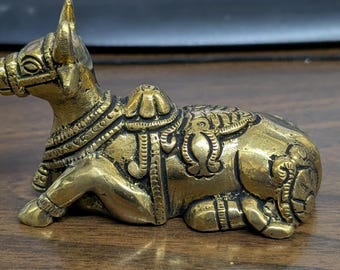 大型ブロンズ製ガネーシャ像、インド寺院装飾品（高さ24インチ