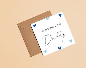 Daddy Birthday Card