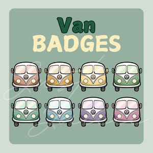 Van Sub Badges | Twitch | Kick | Discord