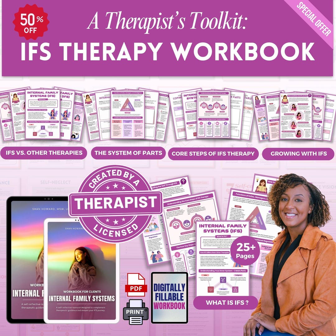 IFS Workbook for Clients Mega Bundle, Internal Family Systems Client ...
