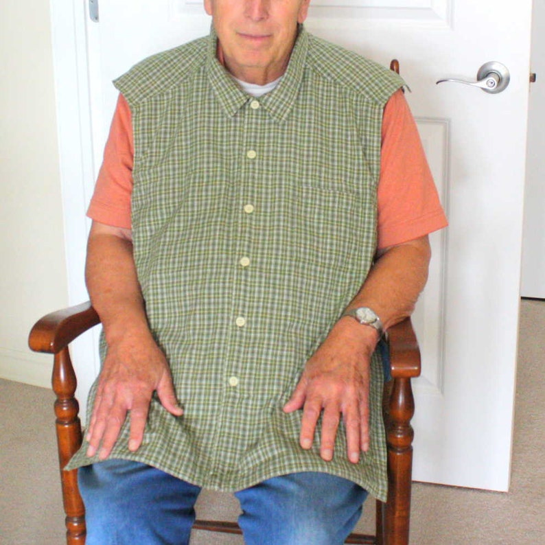 Sale Dignity Bib Pattern DIGITAL DOWNLOAD  Adult Bib PATTERN image 2