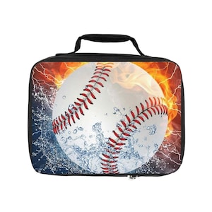 Baseball-Lunch-Tasche, Thermo-Lunchbox für Sportbegeisterte, Kinder-Lunch-Tasche, Schulanfang, Geschenke für Baseball-Liebhaber, langlebig