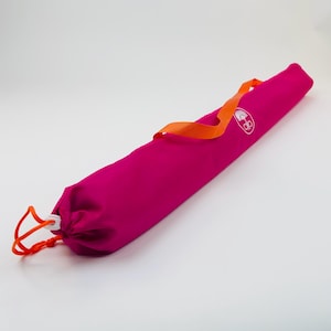 Bolsa para tapete de Mahjong Club: asa y cierre de palanca Pink/Orange Handle