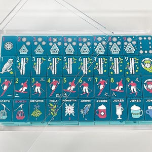 Mahjong Tile Set, The Après Ski Club, BACK IN STOCK!