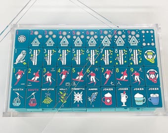 Mahjong Tile Set, The Après Ski Club, BACK IN STOCK!