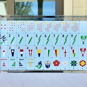 Mahjong Tile Set, The Yacht Club Edition ™