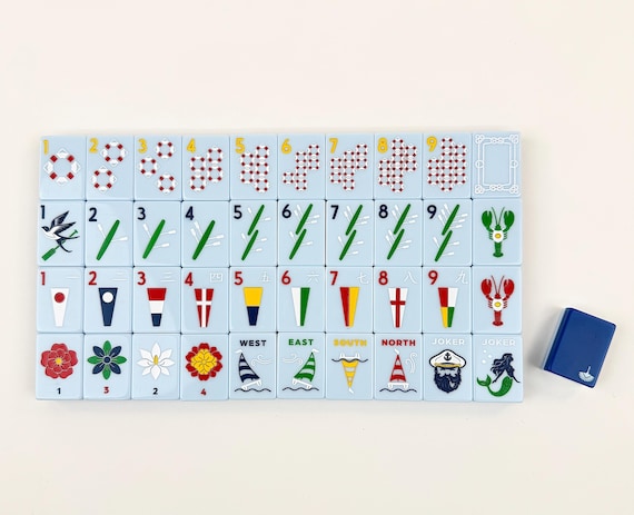 Mahjong Tile Set, The Yacht Club Edition ™
