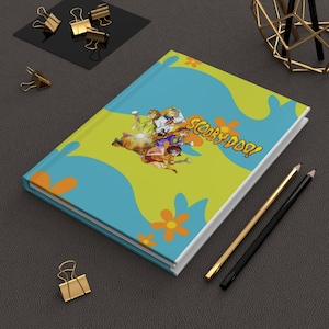 Scooby-Doo Journal, Pop Culture Notebook, Retro Diary, Cartoon Character Notepad, Ideal Gift for Fans