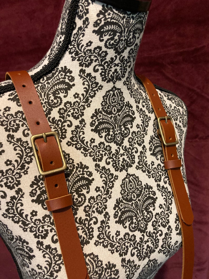 suspensores hombre cuero