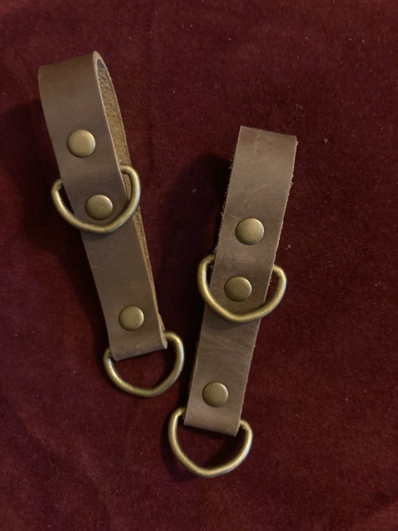 Steampunk Belt Accessory Gadget Hanger Leather Belt Loop Etsy
