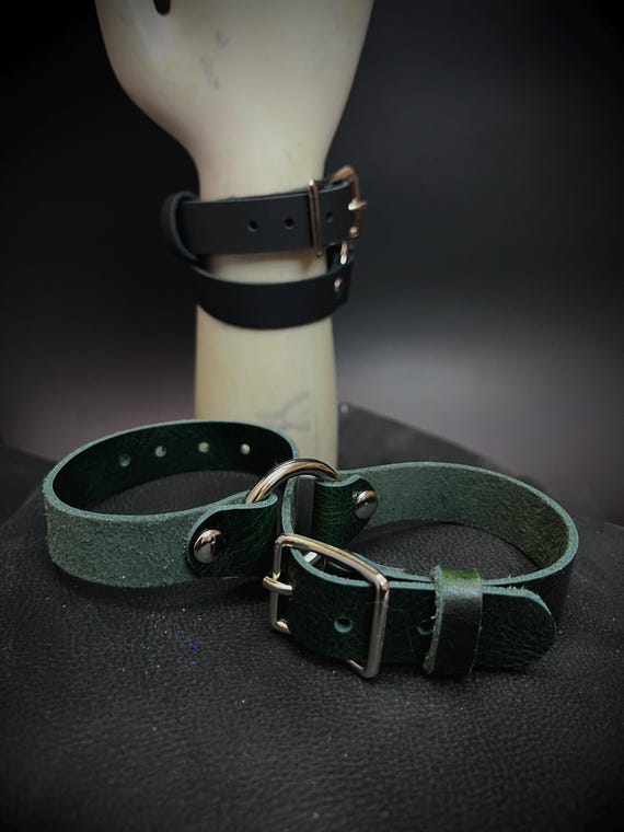PARALLELXSTUDIO DRAPE LEATHER CUFF バングル DRAPE CUFF BLACK