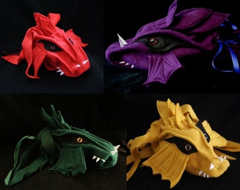 Dice Bag -dragon DragonBorn Large drawstring pouch Purse purple dragon, red Dragon, great valentines present, rpg gamer gift dnd pathfinder