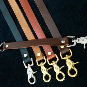 5/8 in. Adjustable Leather Strap Extenders Extensions for Bag Straps - –  ValueBeltsPlus