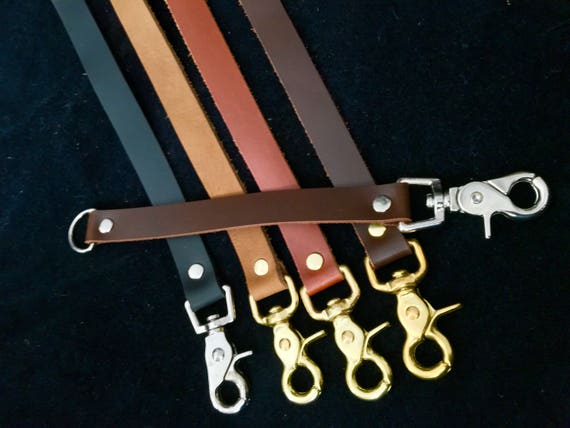 Purse Strap Extender Genuine Leather Bag Strap Lengthener 