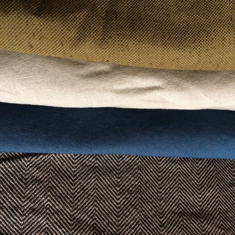 Phrygian Cap French Revolutionary Hat in Red Linen, Olive Green Hemp ...