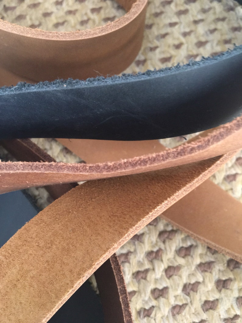 6 foot 45 72 80 inch long 1 wide Brown Black leather strip Steampunk belt blank 30 Leather Strap belt 1 inch wide purse straps 60