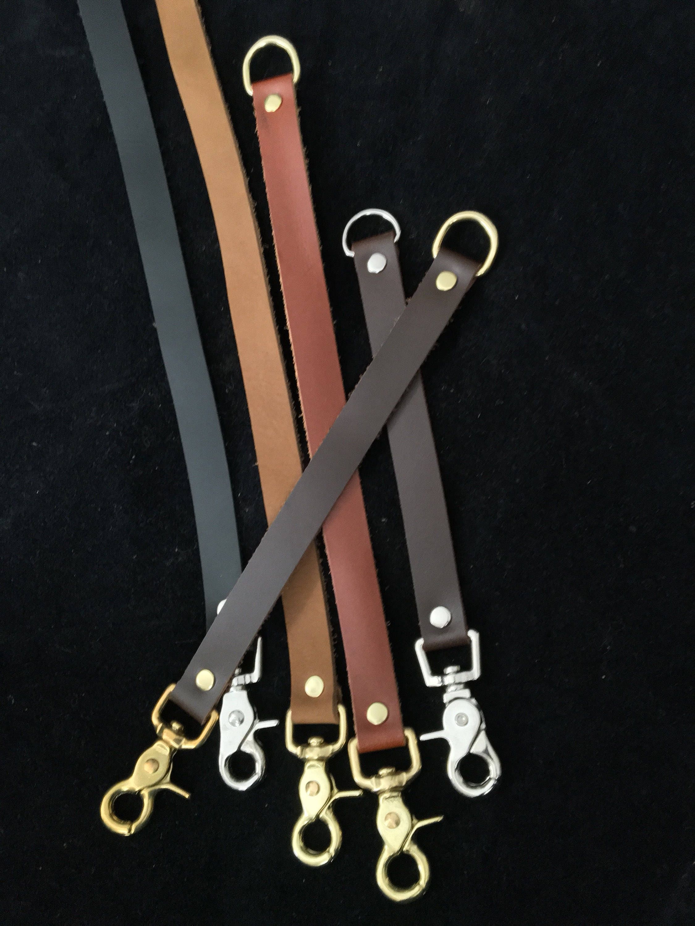 Purse Strap Extender Genuine Leather Bag Strap Lengthener 