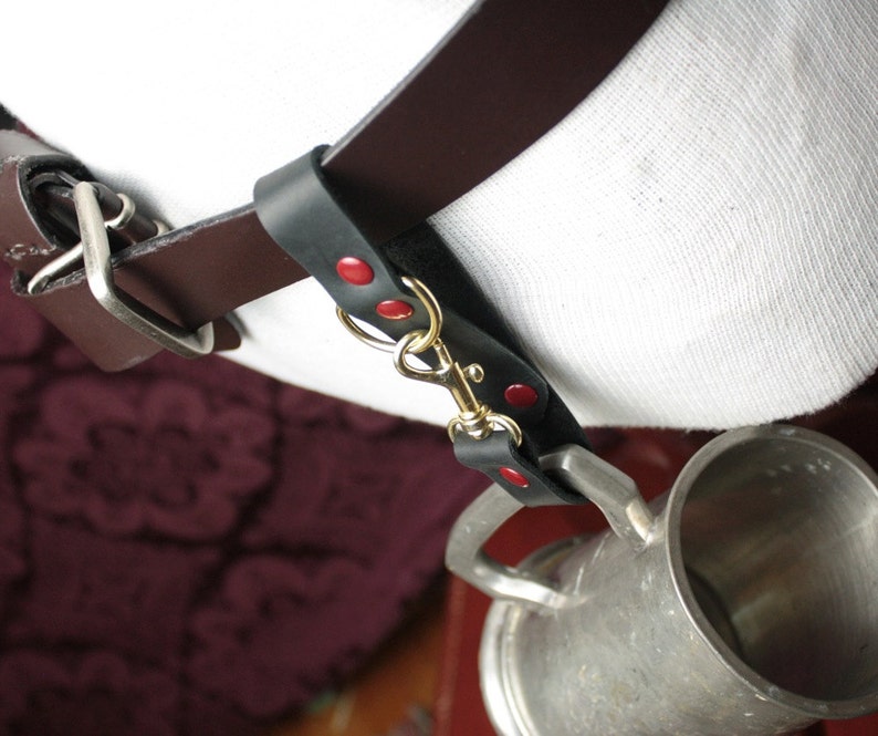 Goth Steampunk Mug hook cup holder belt loop Mug Frog Etsy