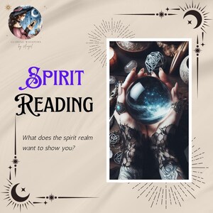Spirit Communication Reading | Unique Psychic Image Reading | Spiritual Insight | Messages from Beyond | Clairvoyant