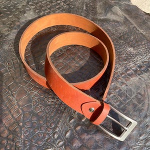 Vintage Style High Quality Handmade leather belt