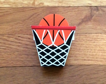 Basketball Party Favor Box DIY Printable file Craft