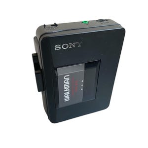 Vintage Sony Cassette player Walkman WM A12/B12 Black