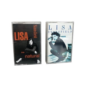Cassettes vintage Lisa Stansfield, cartouches de bande analogiques rétro originales des années 1990, albums britanniques emblématiques, objets de collection rares
