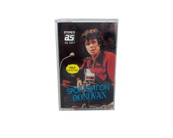 Spotlight On Donovan Rare Vintage 1989 American Folk Cassette Tape Album